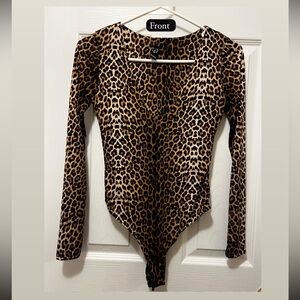 Windsor Leopard Print Bodysuit